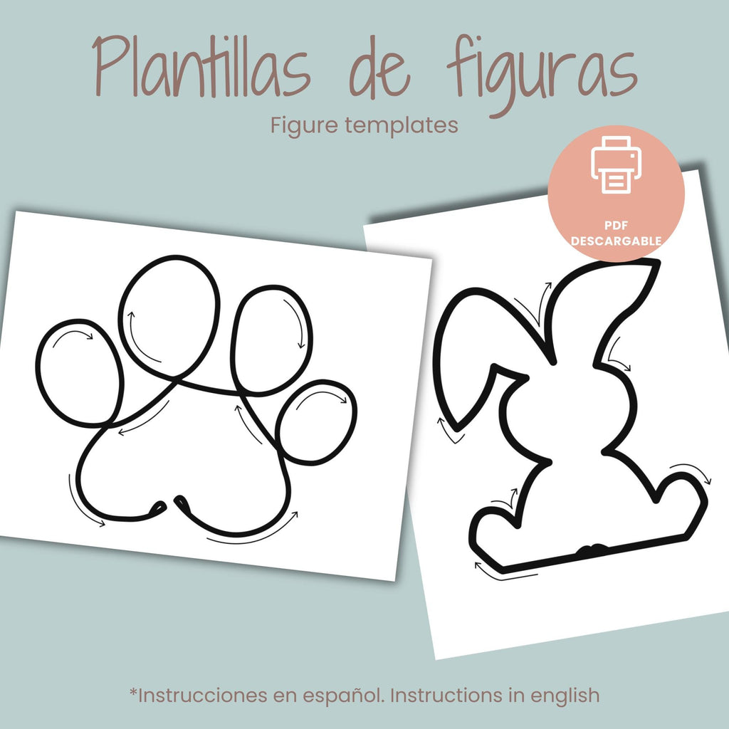 Plantillas de figuras para tricotin (pdf descargable)